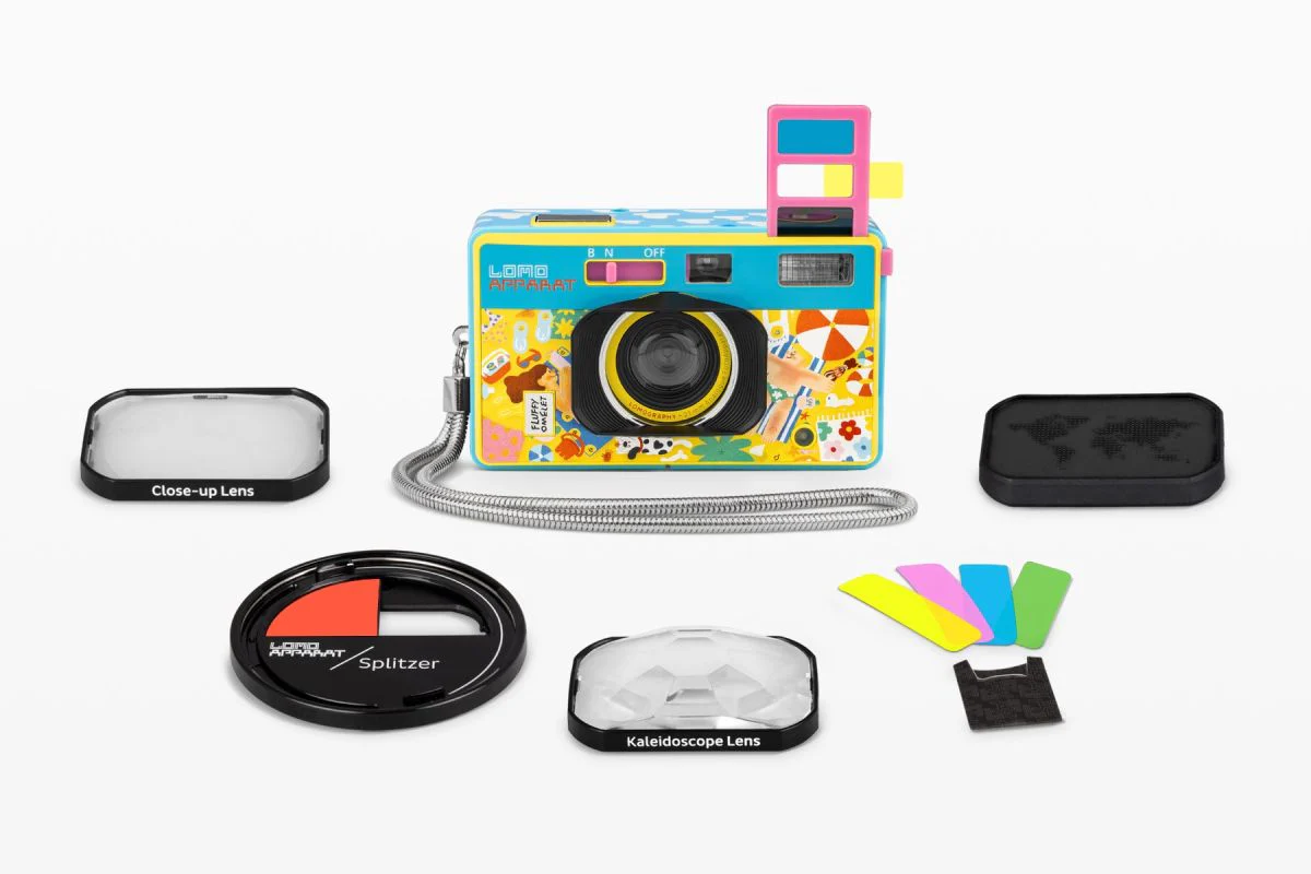 LomoApparat 21 mm Wide-angle Camera Fluffy Omelet Edition - Image 7