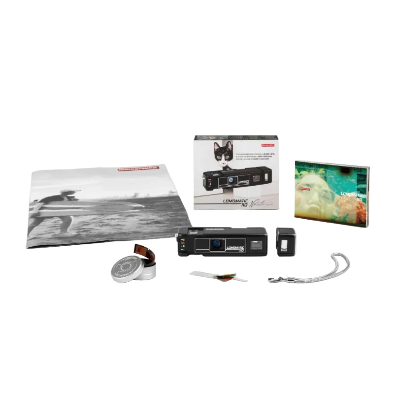 Lomomatic 110 Camera & Flash Metal 'Nocturne' - Image 4