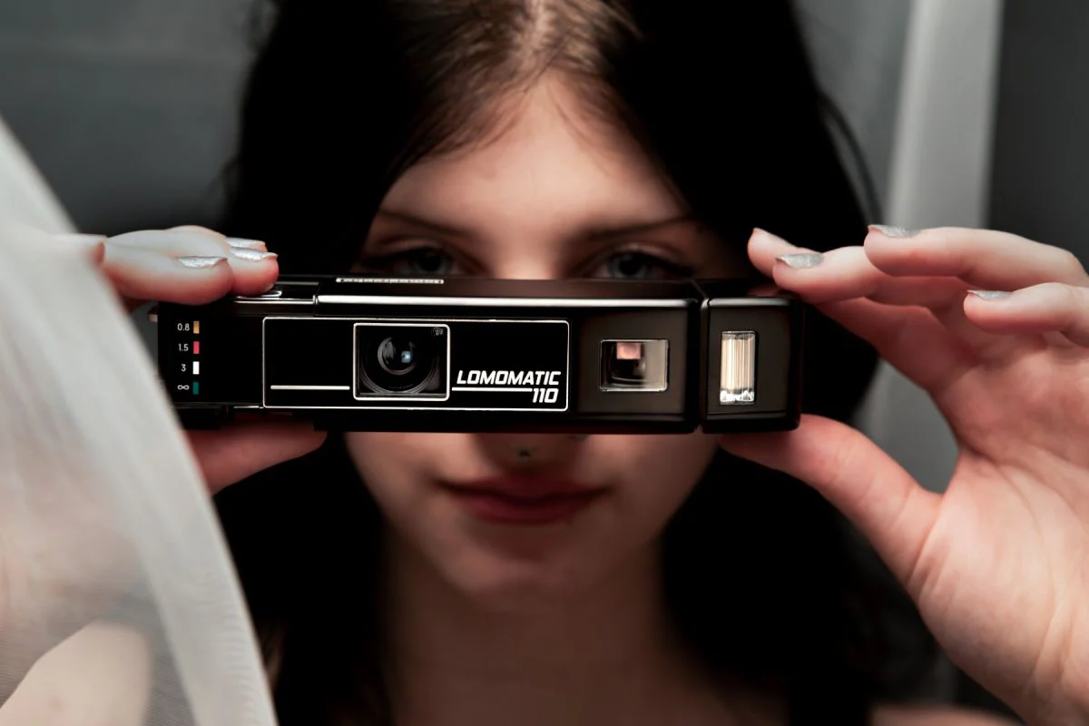 Lomomatic 110 Camera & Flash Metal 'Nocturne' - Image 5