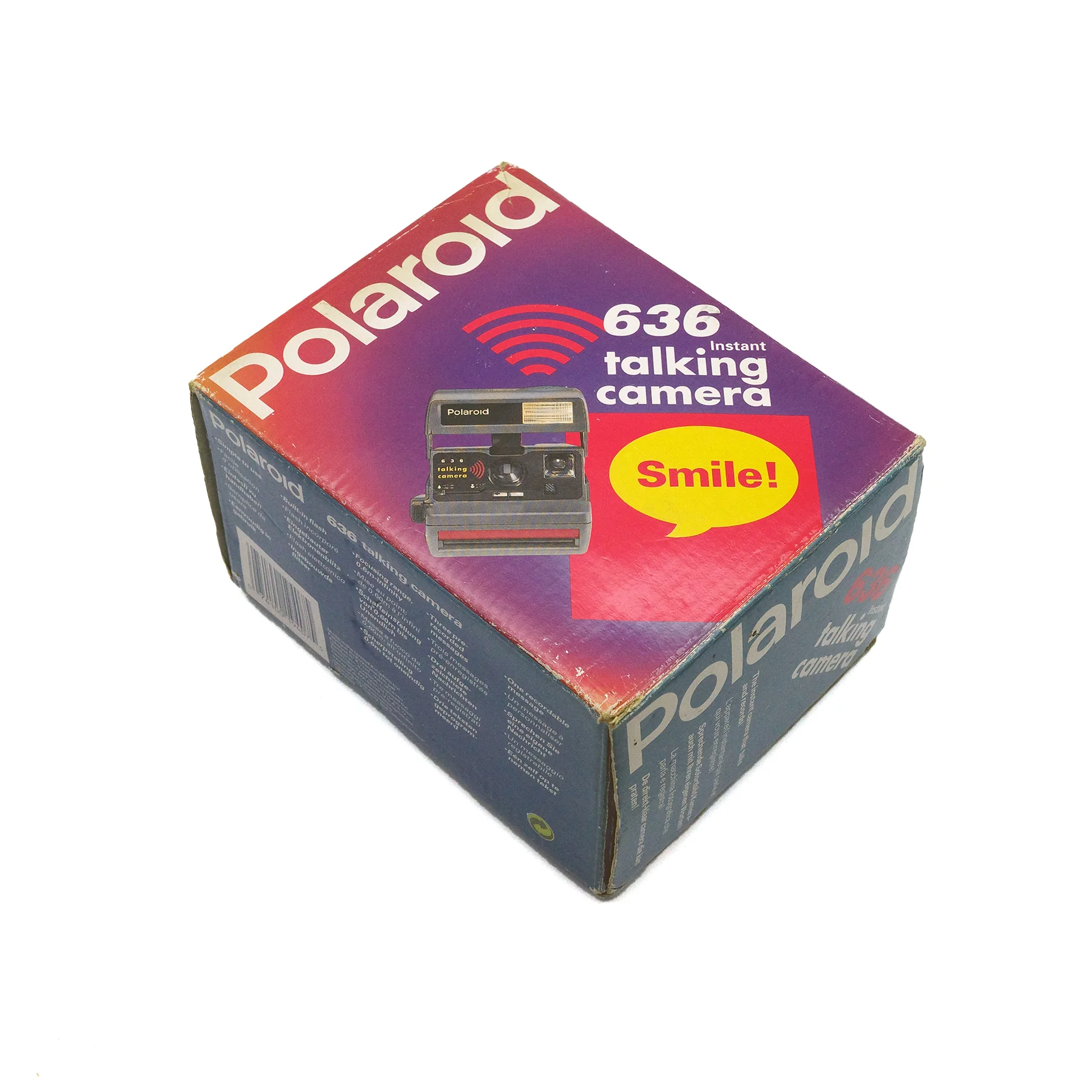 POLAROID 636 Talking Camera w/original box - Image 3