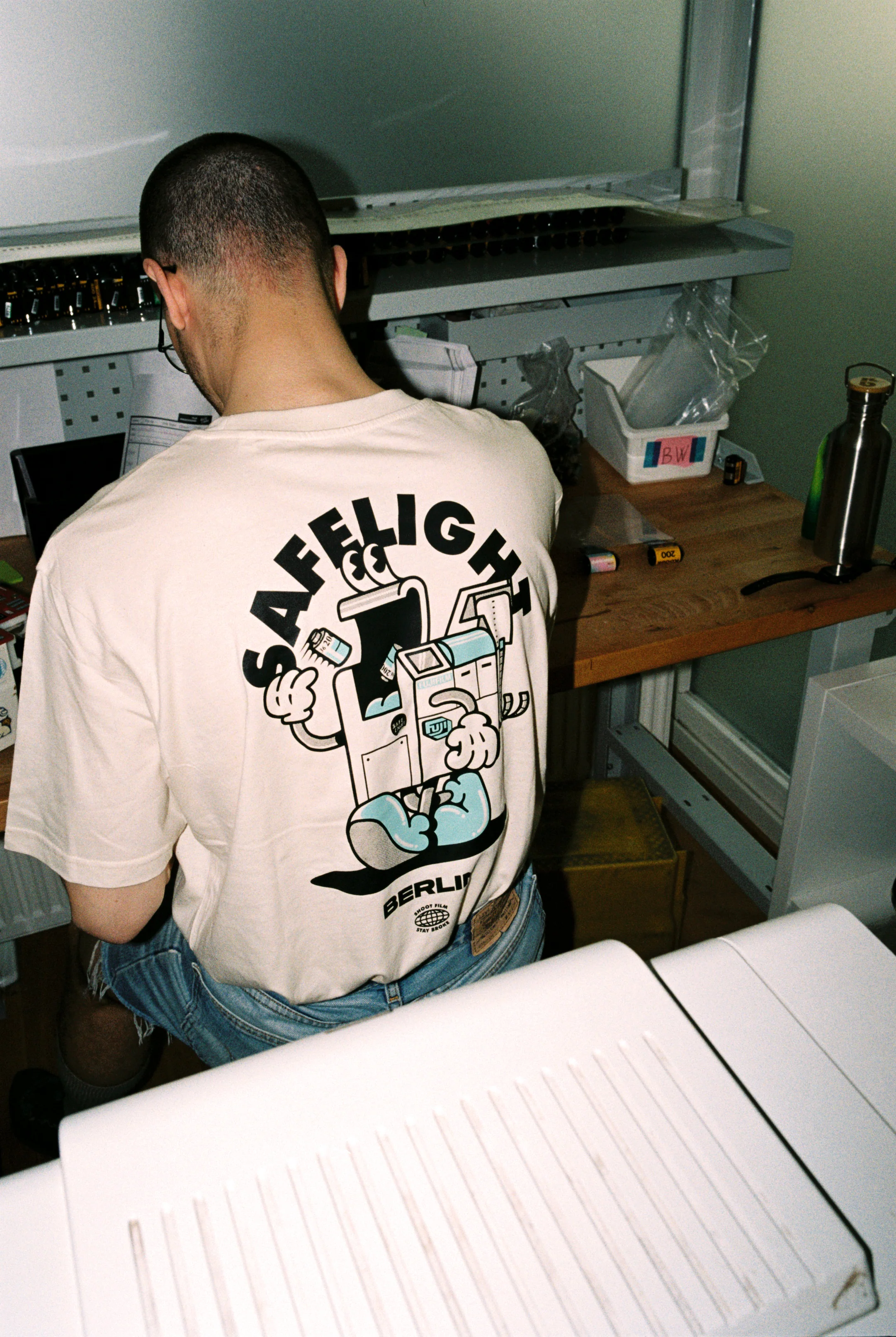 SAFELIGHT Lab T-Shirt - Image 4