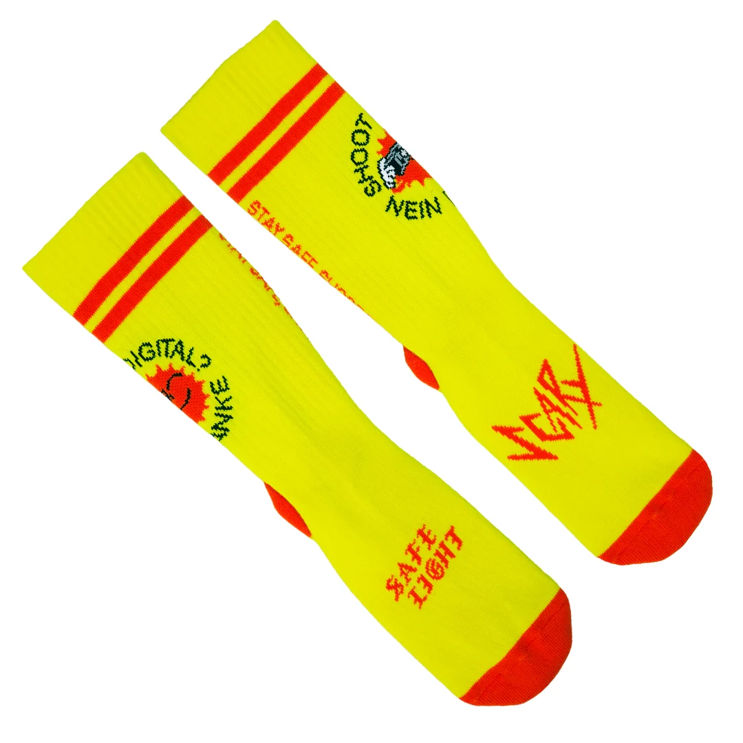 SAFELIGHT X SCARY "Nein Danke" Socks - Image 4