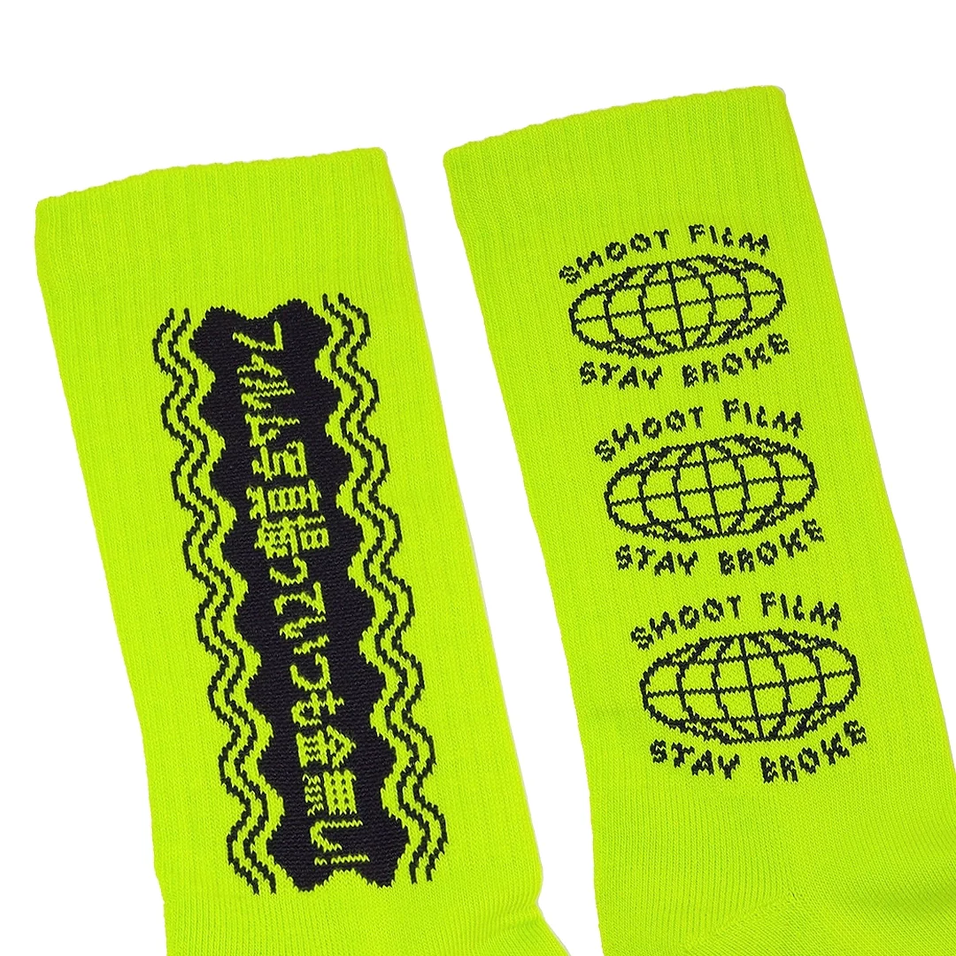 SAFELIGHT X SCARY "Neon Tokyo" Socks - Image 6