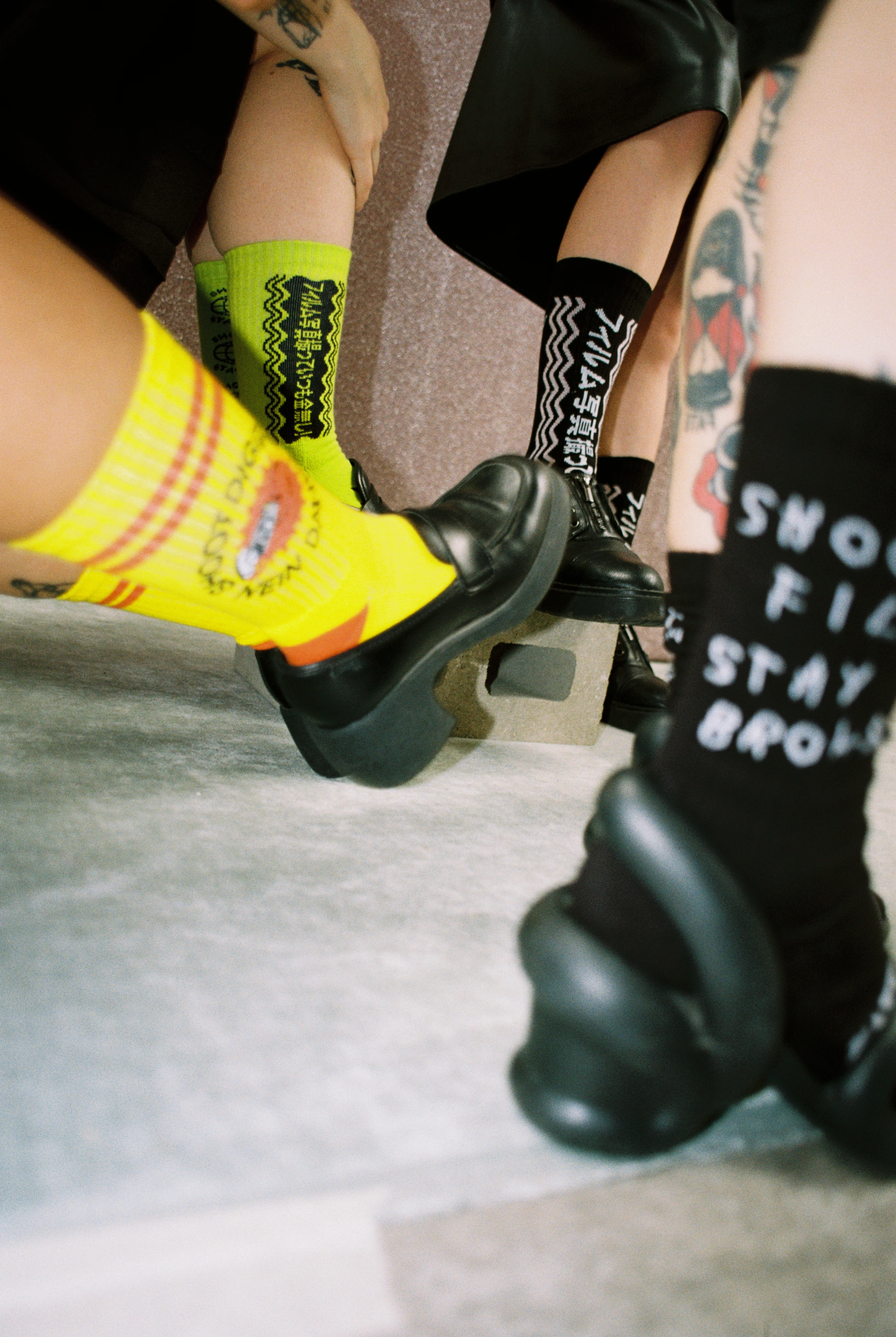 SAFELIGHT X SCARY "Berlin Sakura" Socks - Image 10